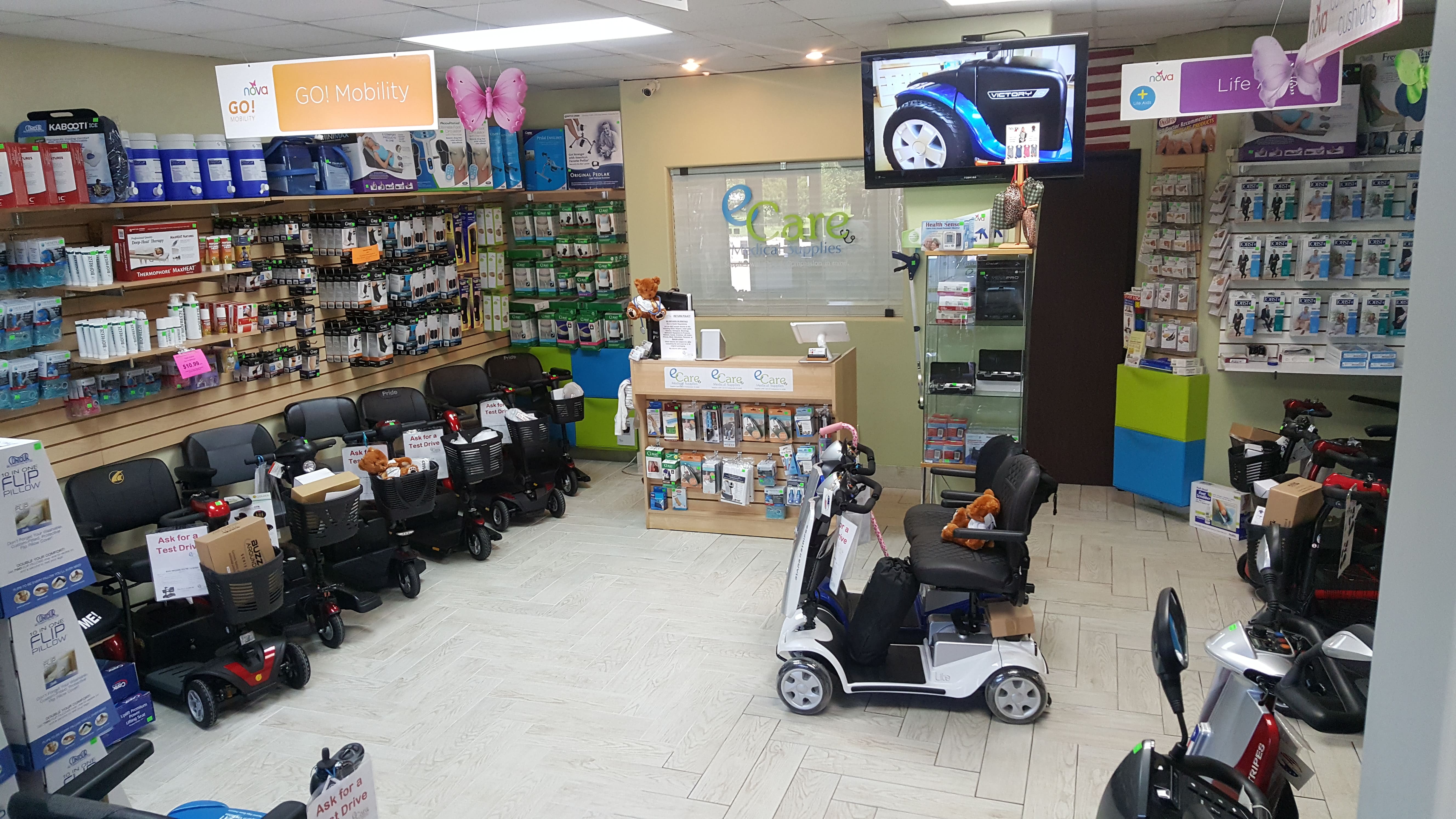 Canes, walkers, rollators and more - Visit our mobility scooter store today