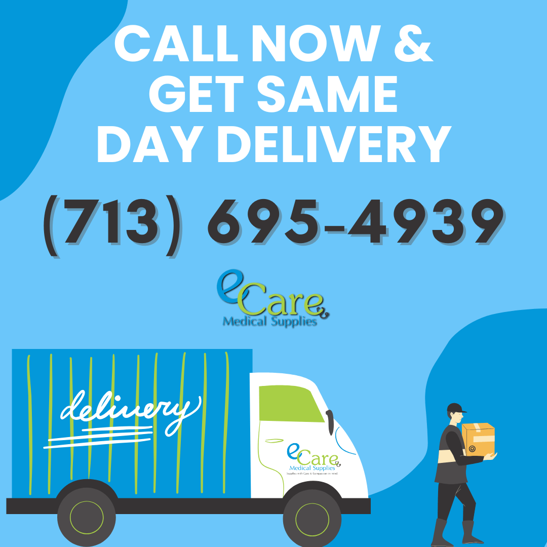 Same Day Delivery On Medical Equipment Rentals or Purchases - Book Now