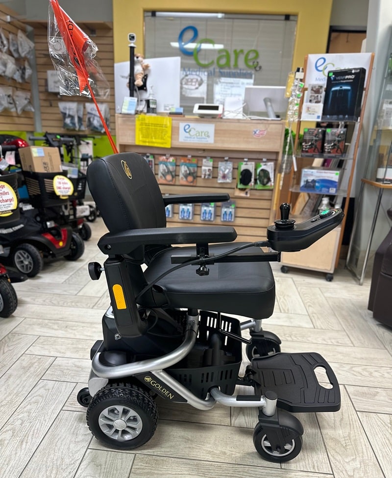 The LiteRider Envy Power Chair is smooth, sleek, and so easy to take apart, you will have everyone green with envy - both on and off the road- In Stock Now