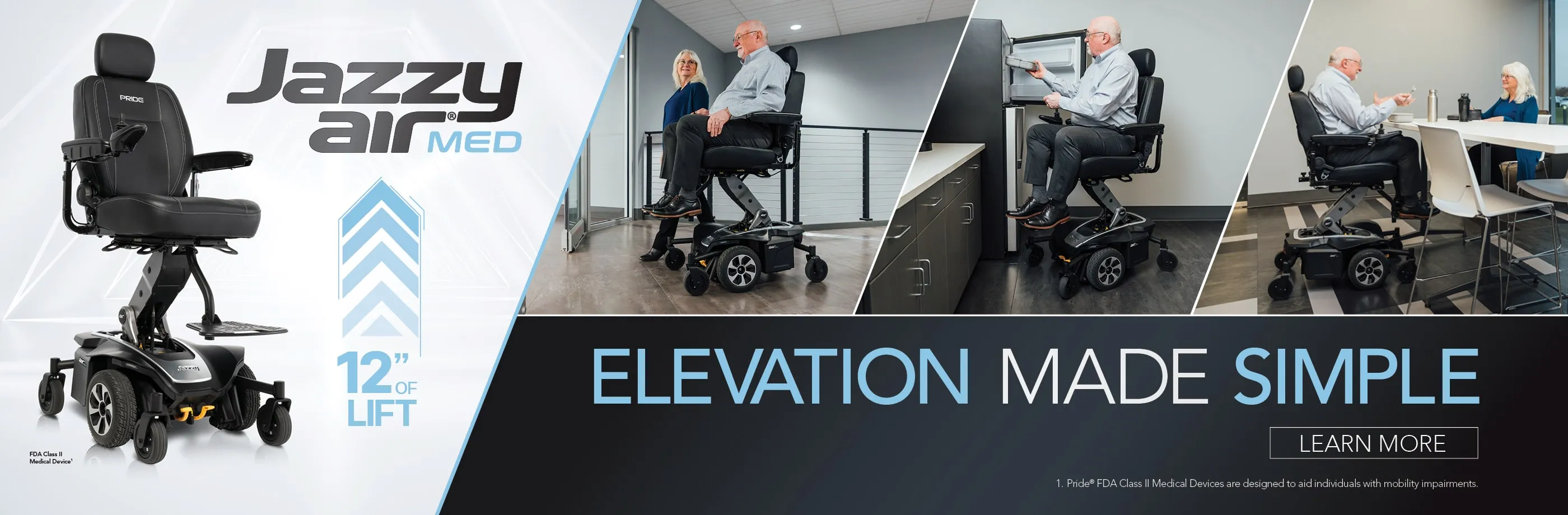 Image showing - Jazzy Air Med by Pride Mobility